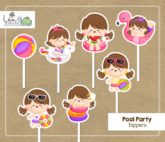 Topper Pool Party Menina