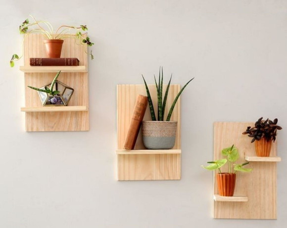 Kit Prateleiras 3 Decorativas