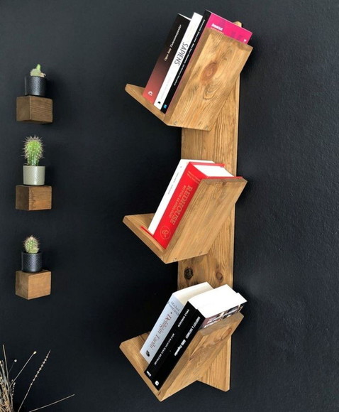 Prateleira para Livros de Madeira - Imagem 2