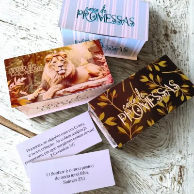 Caixa das Promessas 100 Versículos Bíblicos