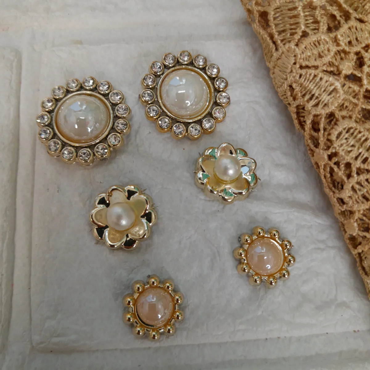 Kit de Fitas e Enfeites Coordenados Tons Marrom e Bege | Artesanato, Costura, Scrap Criativo (copia) - Imagem 3