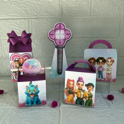 Personalizados Guerreiras do K - Pop - Kit com 30 unidades