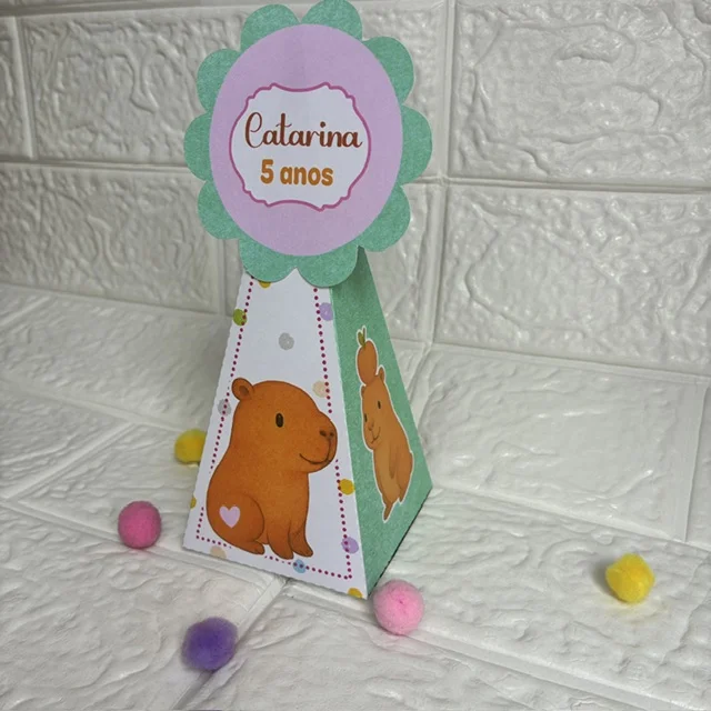 Personalizados Capivara - Kit com 20 unidades - Imagem 3