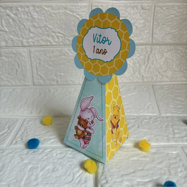 Personalizados Ursinho Pooh - Kit com 30 unidades - Imagem 5