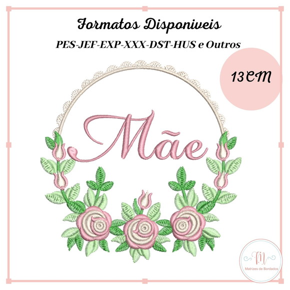 Matriz Bordado Dia das Mães 2