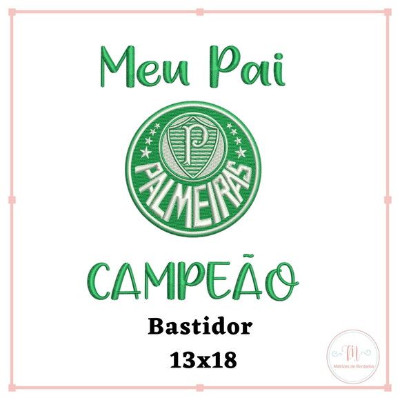 Matriz Bordado Dia dos Pais 002 (Palmeira)