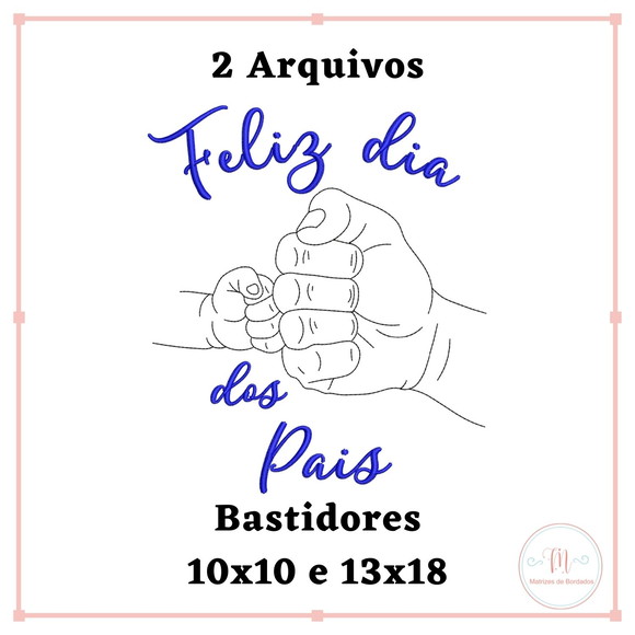 Matriz Bordado Dia dos Pais 005