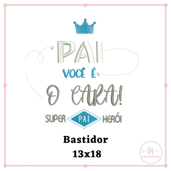 Matriz Bordado Dia dos Pais 007