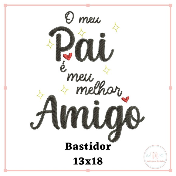 Matriz Bordado Dia dos Pais 008
