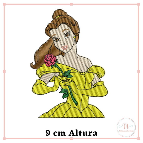 Matriz Bordado Princesas da Disney - Imagem 3