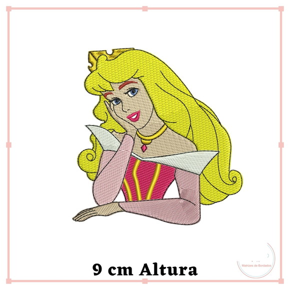 Matriz Bordado Princesas da Disney - Imagem 4