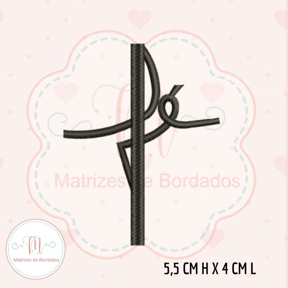 Matriz de Bordado - Mini Matriz Fé