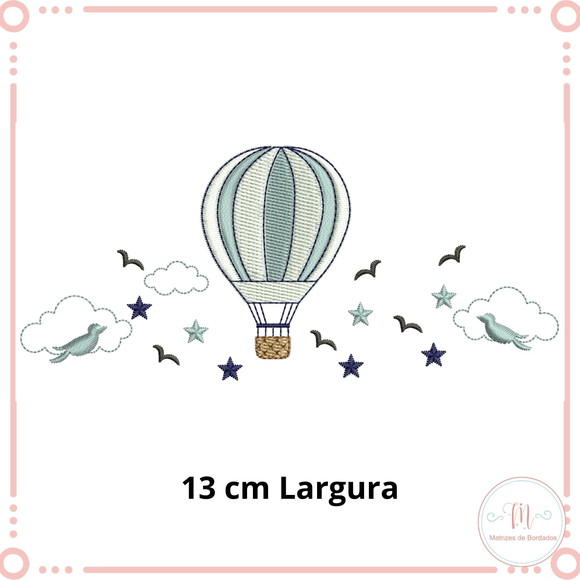 Matriz de Bordado Balão