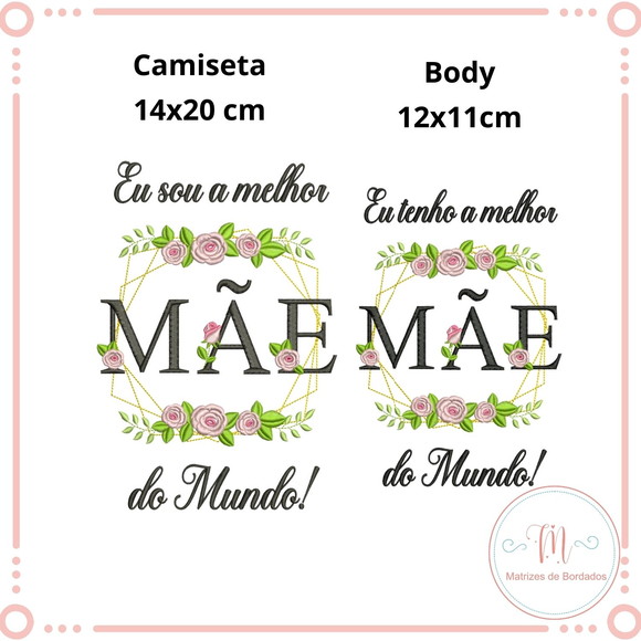 Matriz de Bordado Dia das Mães