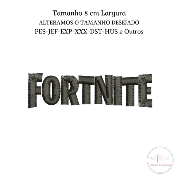 Matriz de Bordado Fortinite