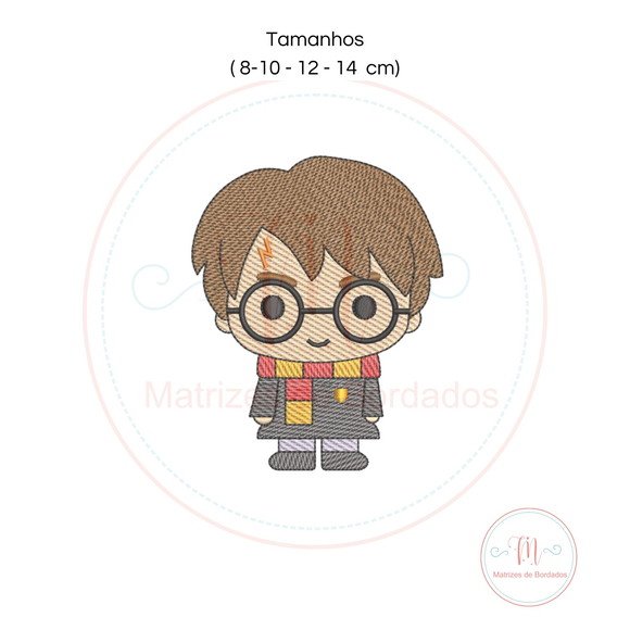 Matriz de Bordado Harry Potter