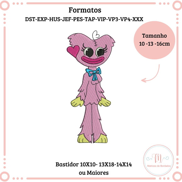 Matriz de Bordado Kissy Missy