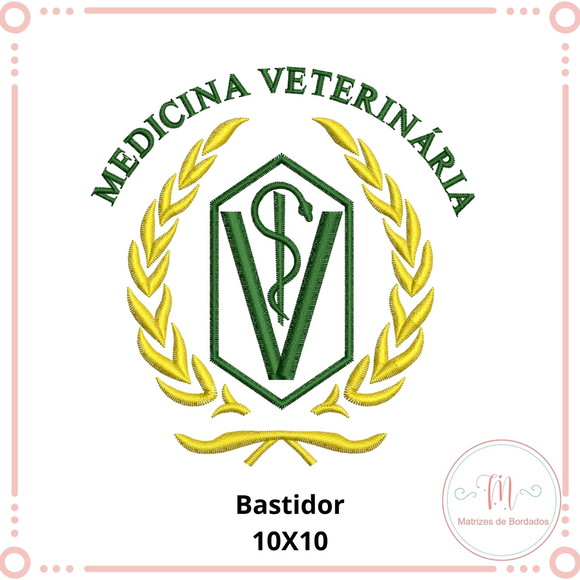 Matriz de Bordado Medicina Veterinária