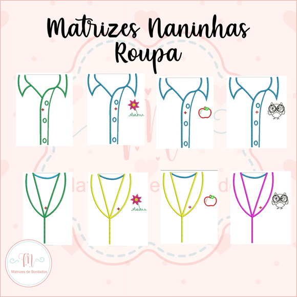 Matrizes de Bordado - Coleção Bonecas (o) Naninhas - Imagem 5