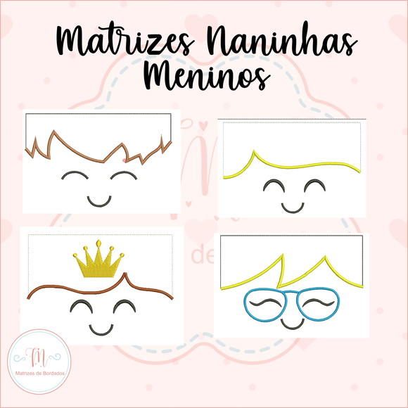 Matrizes de Bordado - Coleção Bonecas (o) Naninhas - Imagem 2