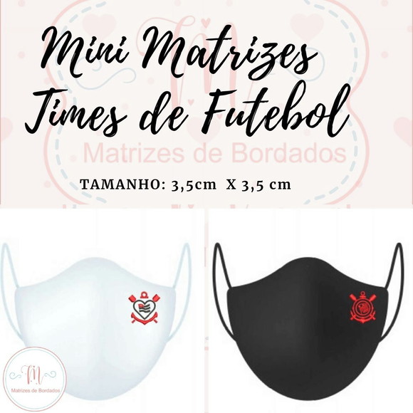 Matrizes de Bordados - Mini Matrizes de Times de Futebol - Imagem 5