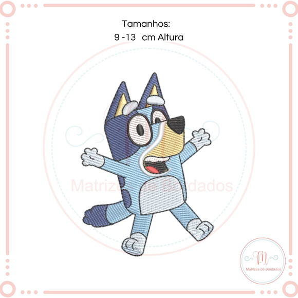 Matrizes de Bordados Bluey e Bingo (separados) - Imagem 2