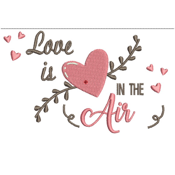 Matrizes de Bordados Love is ... - Imagem 3