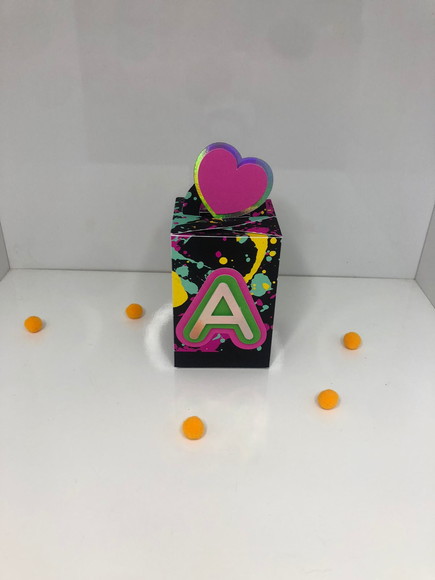 Personalizados Festa Neon - Kit com 20 Unidades - Imagem 2
