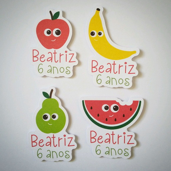 Tag Picnic Frutas para Tubete - Imagem 2