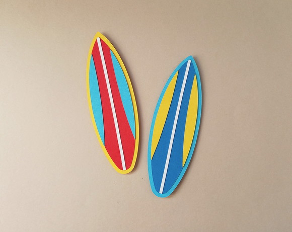 Tag Prancha de Surf em Camadas para Tubete