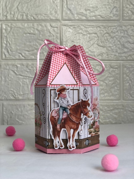 Personalizados Boiadeira Cowgirl - Kit com 20 Unidades - Imagem 2