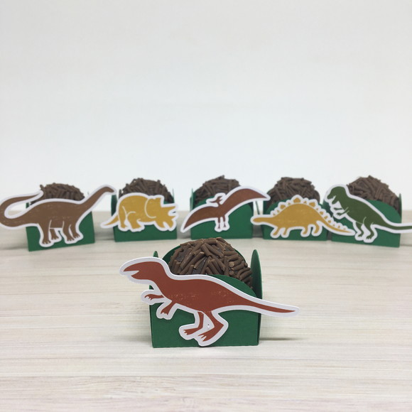 50 Forminha Dinossauros - Imagem 2