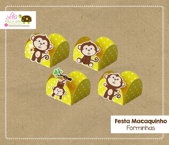 Forminha Festa Macaquinho