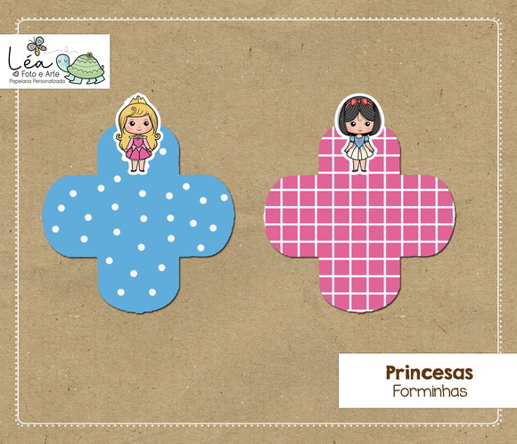 Forminha Festa Princesas
