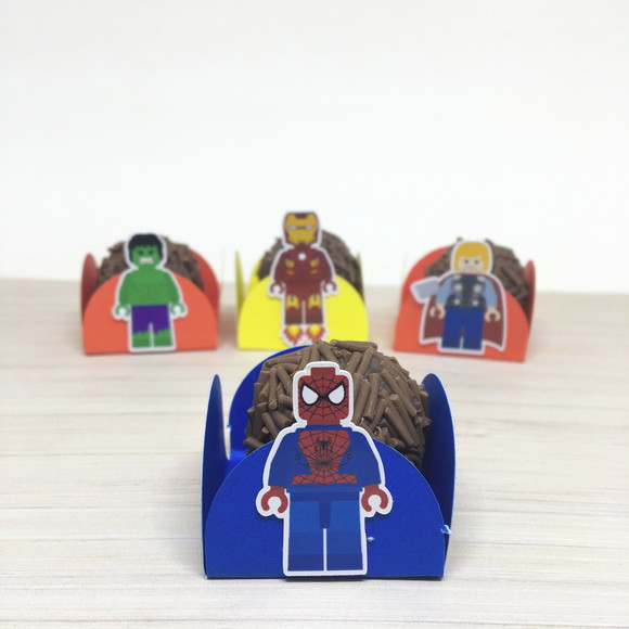 Forminha Lego Vingadores - Imagem 2