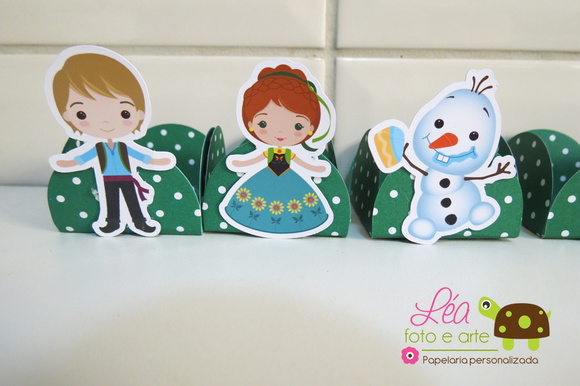 Forminha para Doce Frozen Fever - Imagem 2