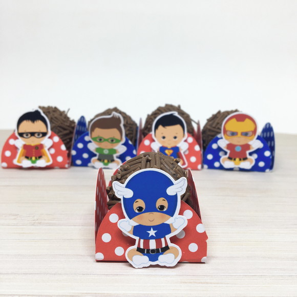 Forminha Super Heróis Baby