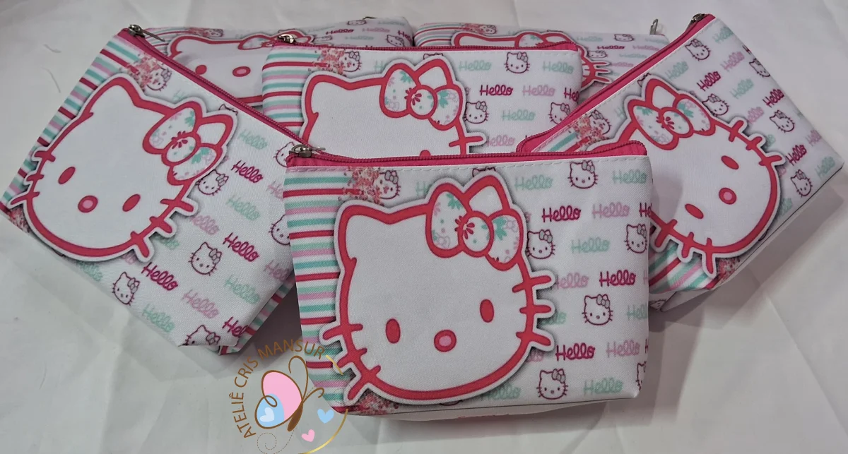 Necessaires Turma Da Hello Kitty - Imagem 1
