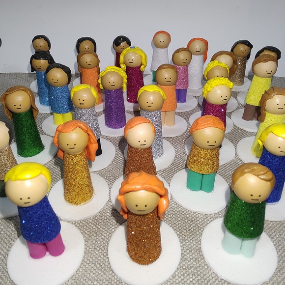 Bonecos para Constelação Familiar Mesa ou Água - Imagem 2