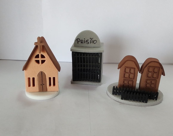 Casa Escola Igreja Prédio Prisão para Constelação (unidade) - Imagem 4