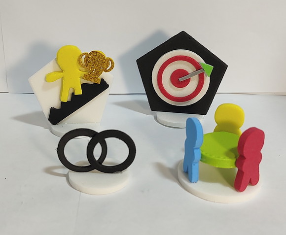 Kit Corporativo para Constelação Mesa Água - Imagem 2