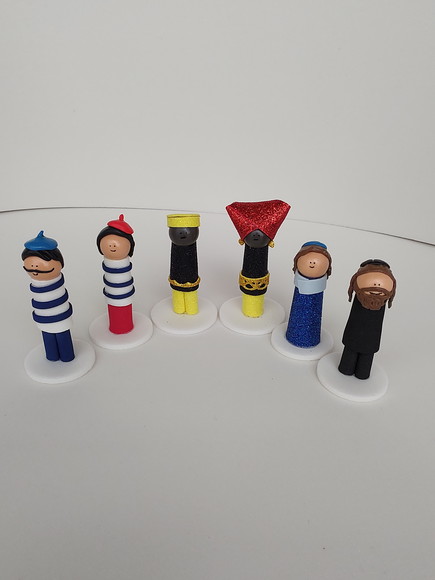 Kit Nacionalidade para Constelação Familiar Mesa Água - Imagem 4