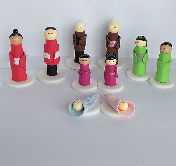 Kit Oriental 10 Peças para Constelação Familiar Mesa/água - Imagem 3