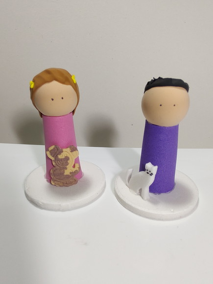 Kit Tutores Bonecos para Constelação Mesa ou Água - Imagem 4