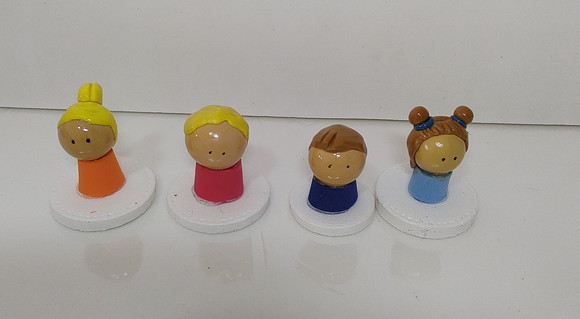Pré-infância Bonecos para Constelação Familiar Mesa/água - Imagem 2