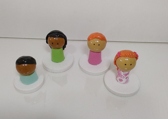 Pré-infância Bonecos para Constelação Familiar Mesa/água - Imagem 3