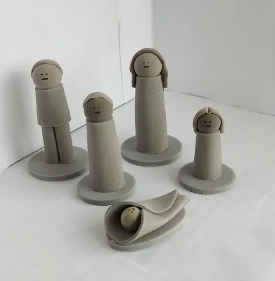 Bonecos Excluídos para Constelação Mesa - Água
