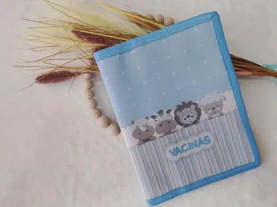 Capa De Caderneta De Vacina Organizadora Bichinhos Fofos
