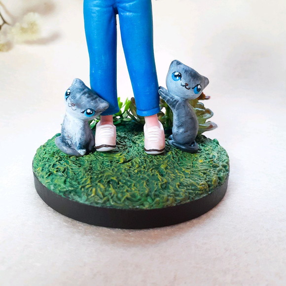 Boneca personalizada gato - Imagem 2