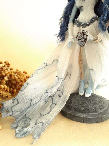 Boneca Personalizada Noiva Cadaver Emily - Imagem 2